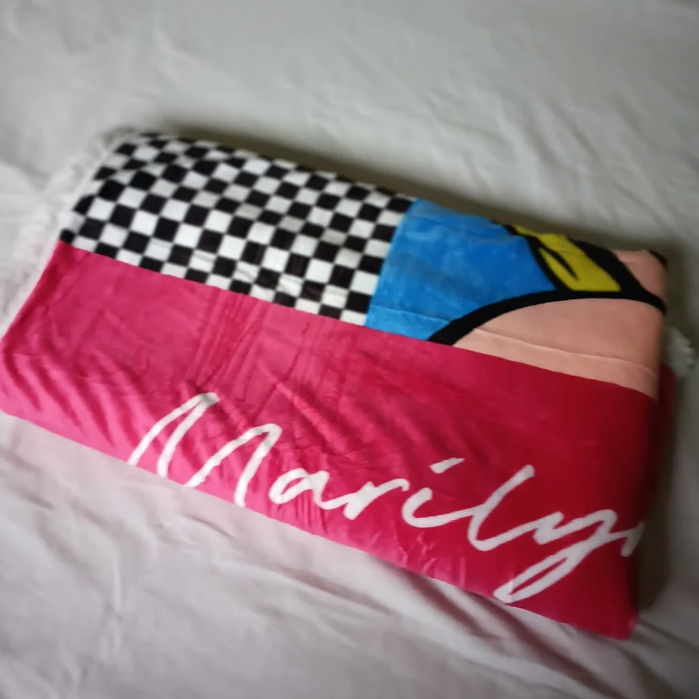 Marilyn Monroe Pop Art Soft And Comfy Big Throw Blanket Bedsure 100% Polyester